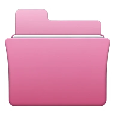 mix pink and white folder sticker