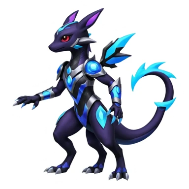 Salandit-Umbreon-Silvally-fusion (full body) sticker