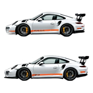 Porsche-gt3rs sticker