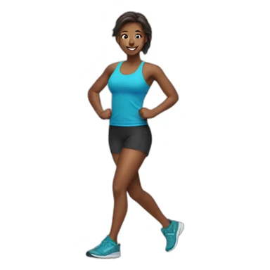 fitness enthusiast sticker