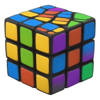cubo rubik sticker