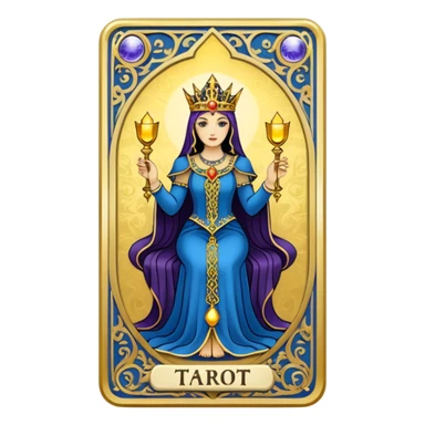 tarot card sticker