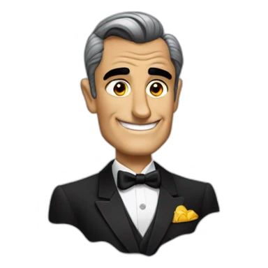 cary grant as james bond sticker