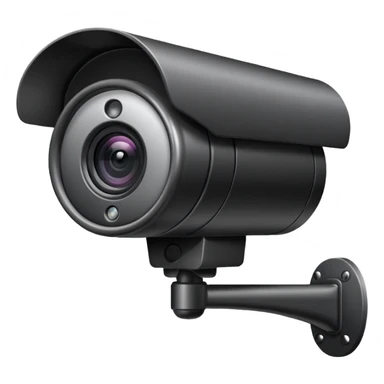 CCTV Camera pointing north sticker