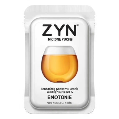 Zyn nicotine pouches sticker