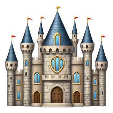 luxurious castle sticker