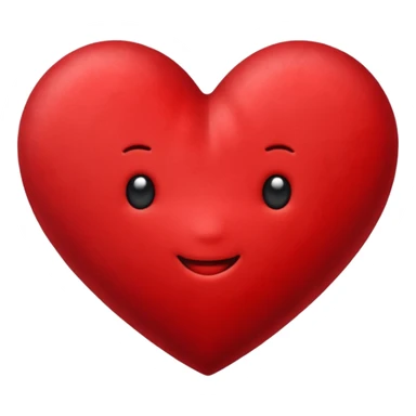 heart with a velvet center sticker