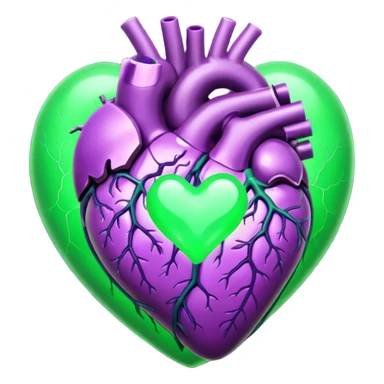 Toxic Heart
 sticker