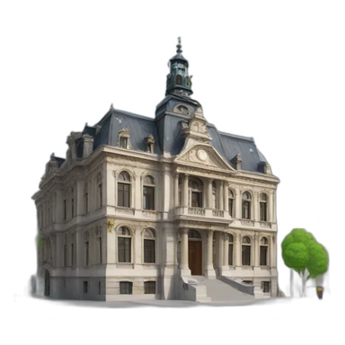 Bruxelles town hall sticker