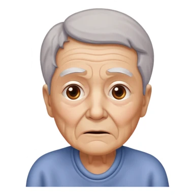 idoso confuso alzheimer sticker