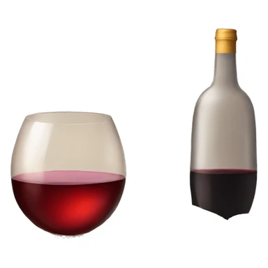 a book and a glass of wine sticker