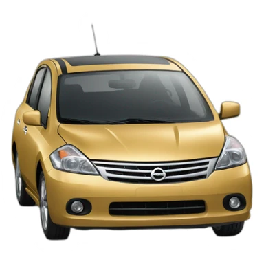 Nissan tiida 2010 close sticker