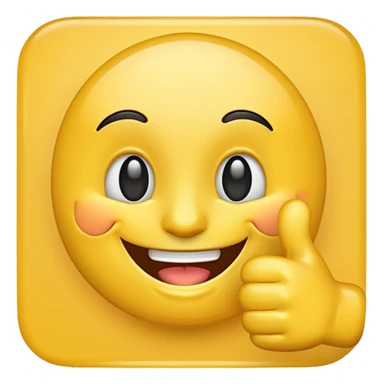 win emoji smiling face with thumbs up sticker