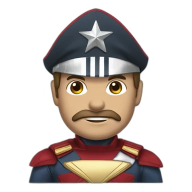 Capitaine américa sticker