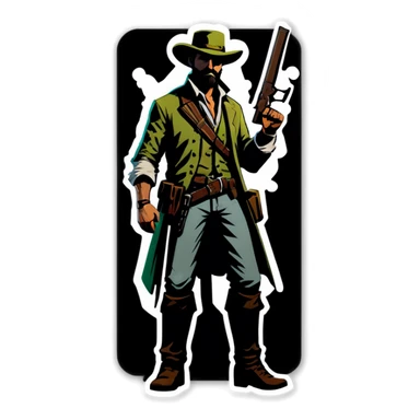 Hunt showdown luz mala  sticker