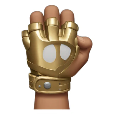 Mike Tyson gauntlet sticker