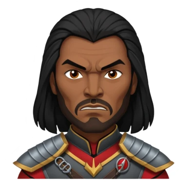 Star trek klingon warrior emoji sticker