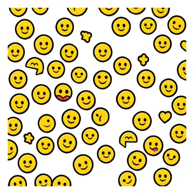 clean simple design with only a sparkle emoji overlaid on a roll of patterned fabric, nothing else sticker