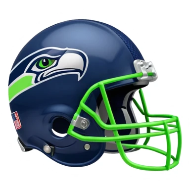 NFL Seahawks helmut sticker