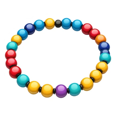 beaded bracelet sticker