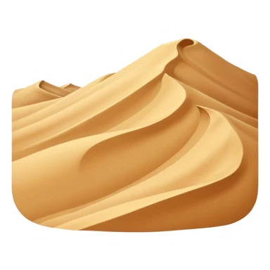 A sandy desert dune shaped by wind over time.




















































 sticker