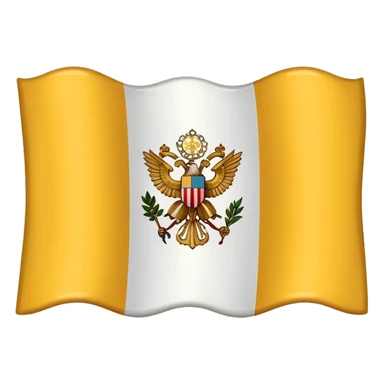 Flag of New Vatican City sticker