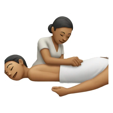 massage sticker