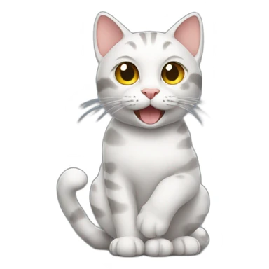 cat with the world cup sticker