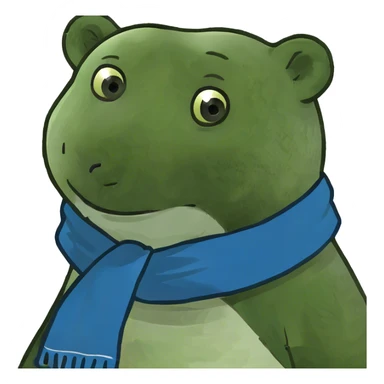 A beautiful cute white bear  sticker