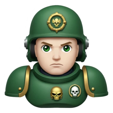 Green Eye Warhammer 40K sticker