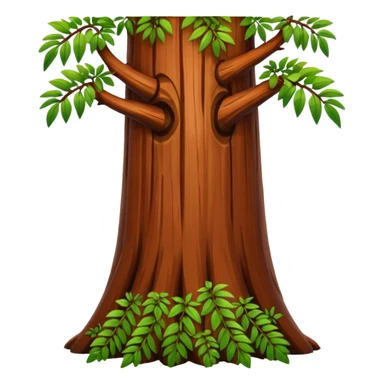 Redwood,Foliage sticker