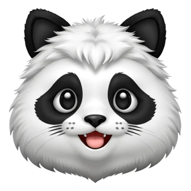 CAT MIXED WITH PANDA TWITCH EMOTES sticker