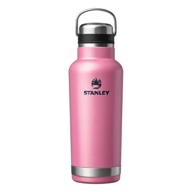 Garrafa Stanley pink sticker