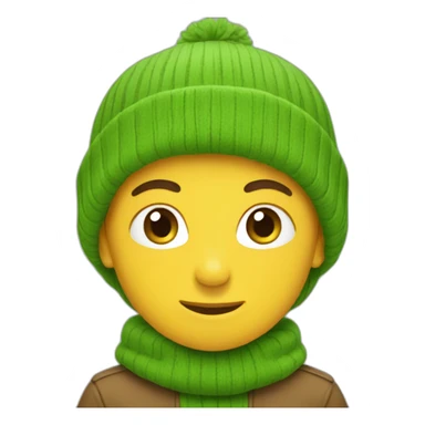GreenBeanie sticker