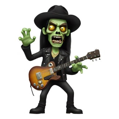 lemmy zombie dancing sticker
