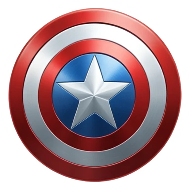 captain america shield sticker