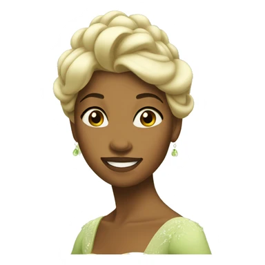 tiana princess sticker
