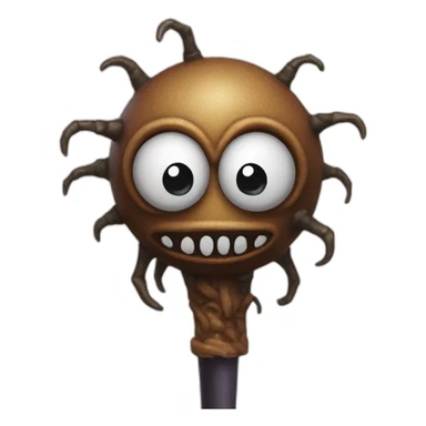 Beholder on a spike sticker