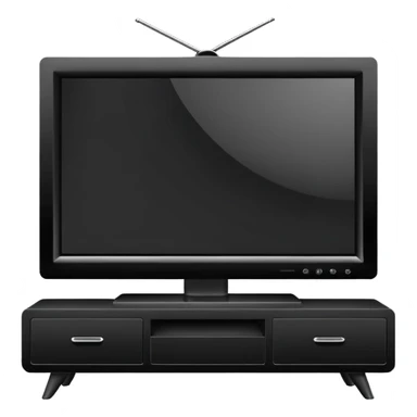 modern television sticker