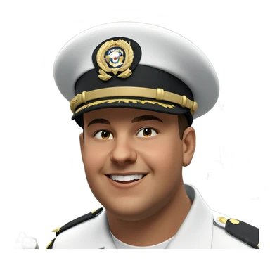 boys in military uniforms smiling sticker