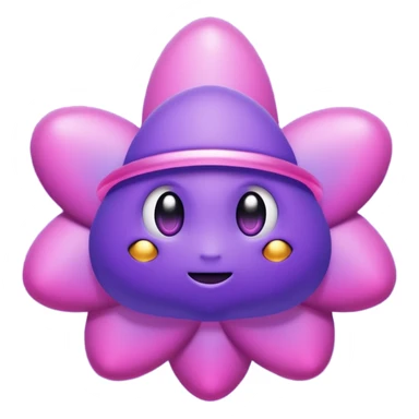 Pokemon legendary purple and pink cosmog sticker