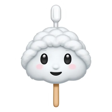 ear cutton burs sticker