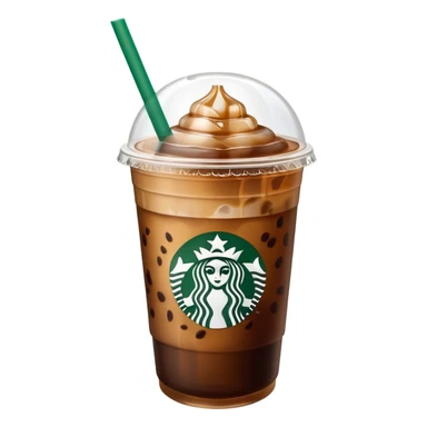 iced coffee starbucks sticker