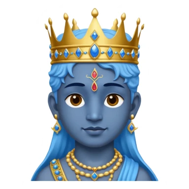 Krishna sticker