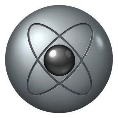 Atom sticker