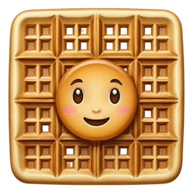 waffle sticker