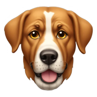 super big dog sticker