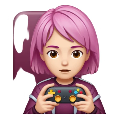 radicchio animato gamer  sticker