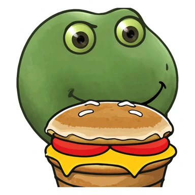 McDonald’s logo with spicy McMuffin next to it sticker