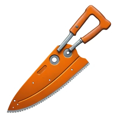 Create an image of a mason's saw. sticker